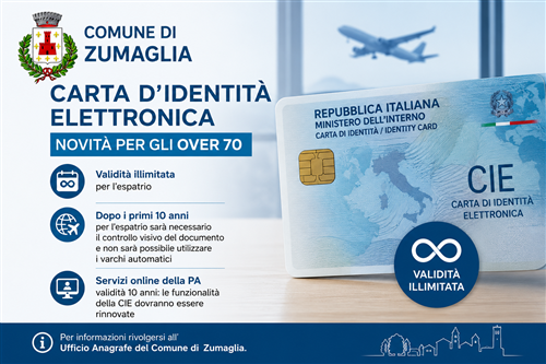 Nuove regole per la Carta d'Identità Elettronica (CIE) per i cittadini con più di 70 anni
