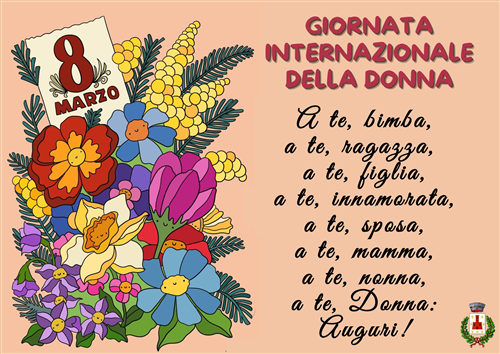 8 Marzo 2026 - Giornata Internazionale delle Donne
